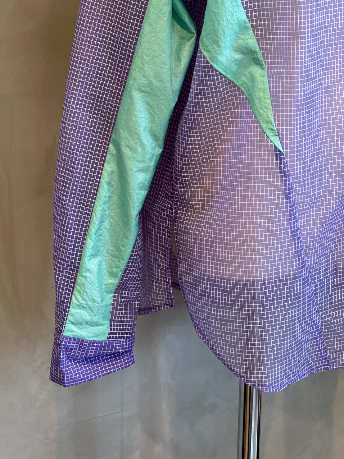 【HCAE】シアーチェックシャツ