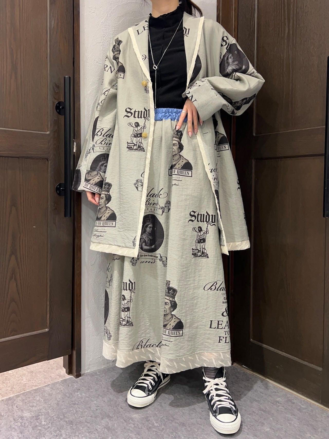 【THOMAS MAGPIE】オリジナルプリントコート