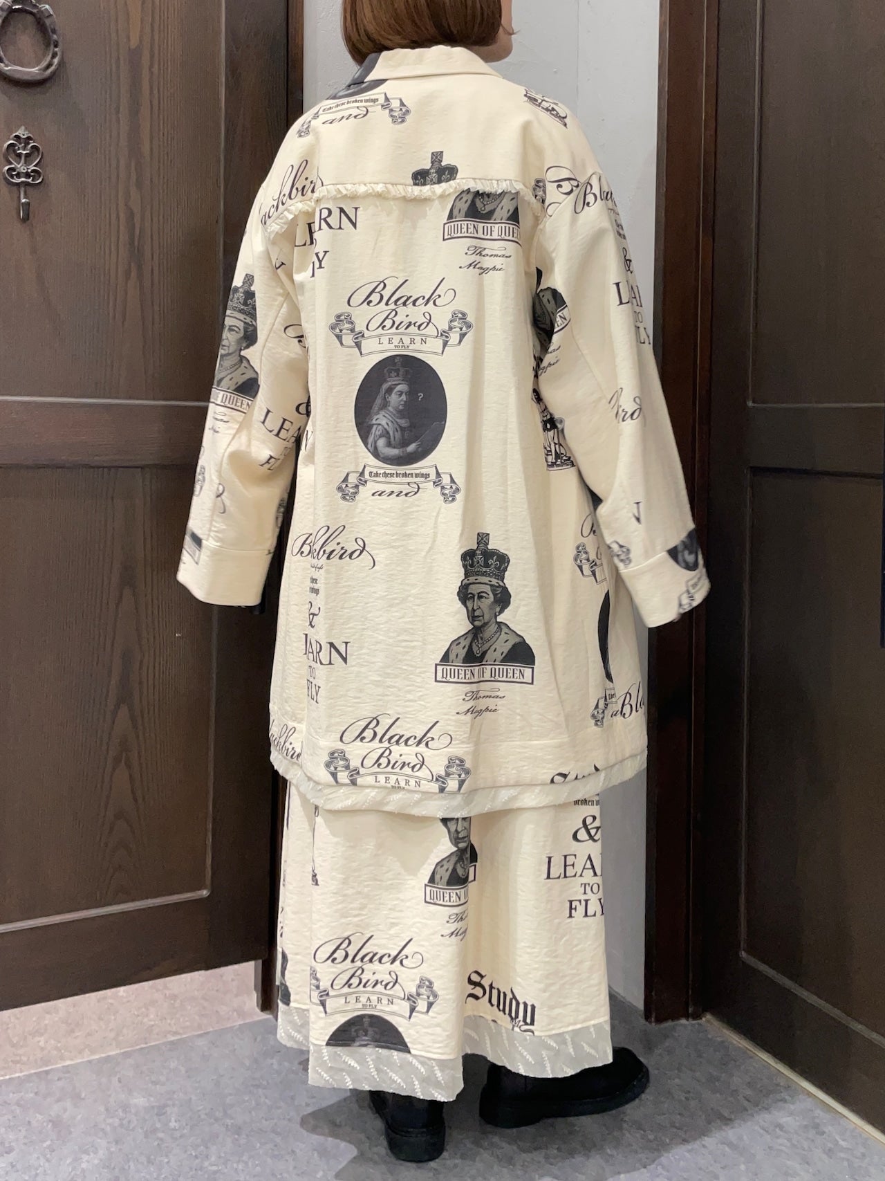 【THOMAS MAGPIE】オリジナルプリントコート