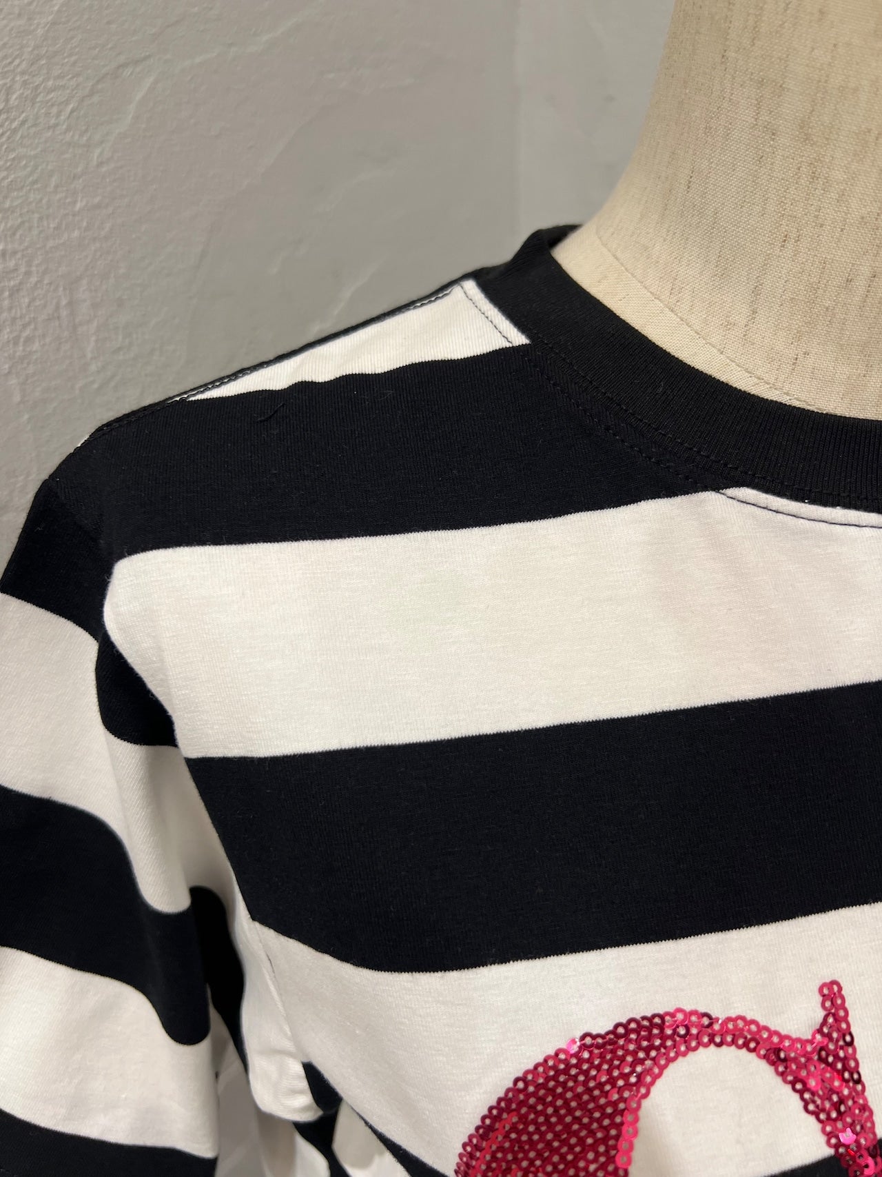 【MICALLE MICALLE】CIAOボーダーTシャツ