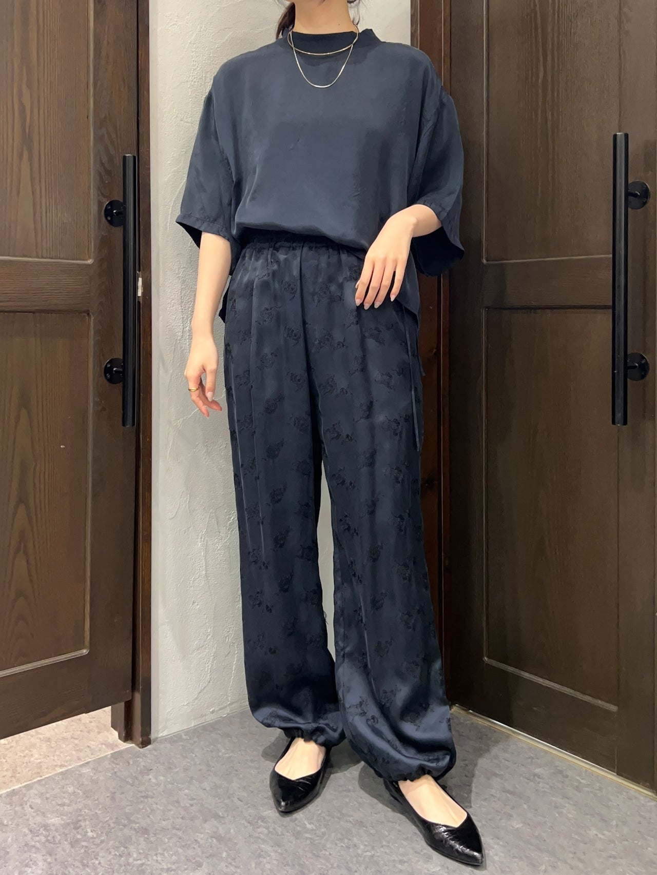 【TICCA】キュプラエンブロイダリーパンツ