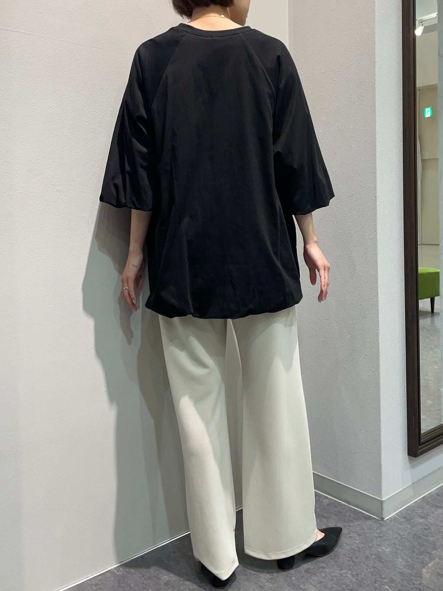 【YENN】バルーンチュニックカットソー