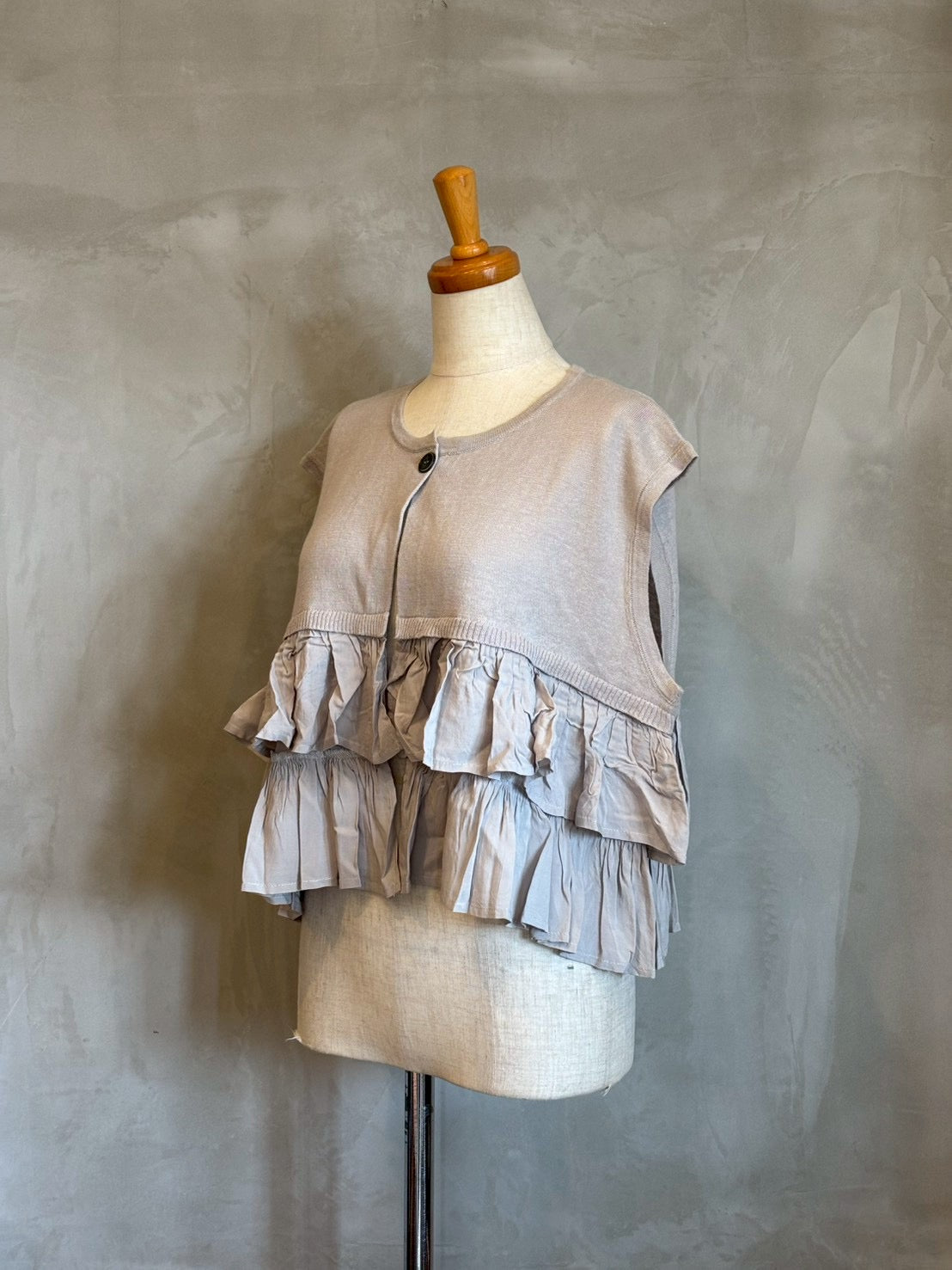 【maomade】リネンコットンカーディガン