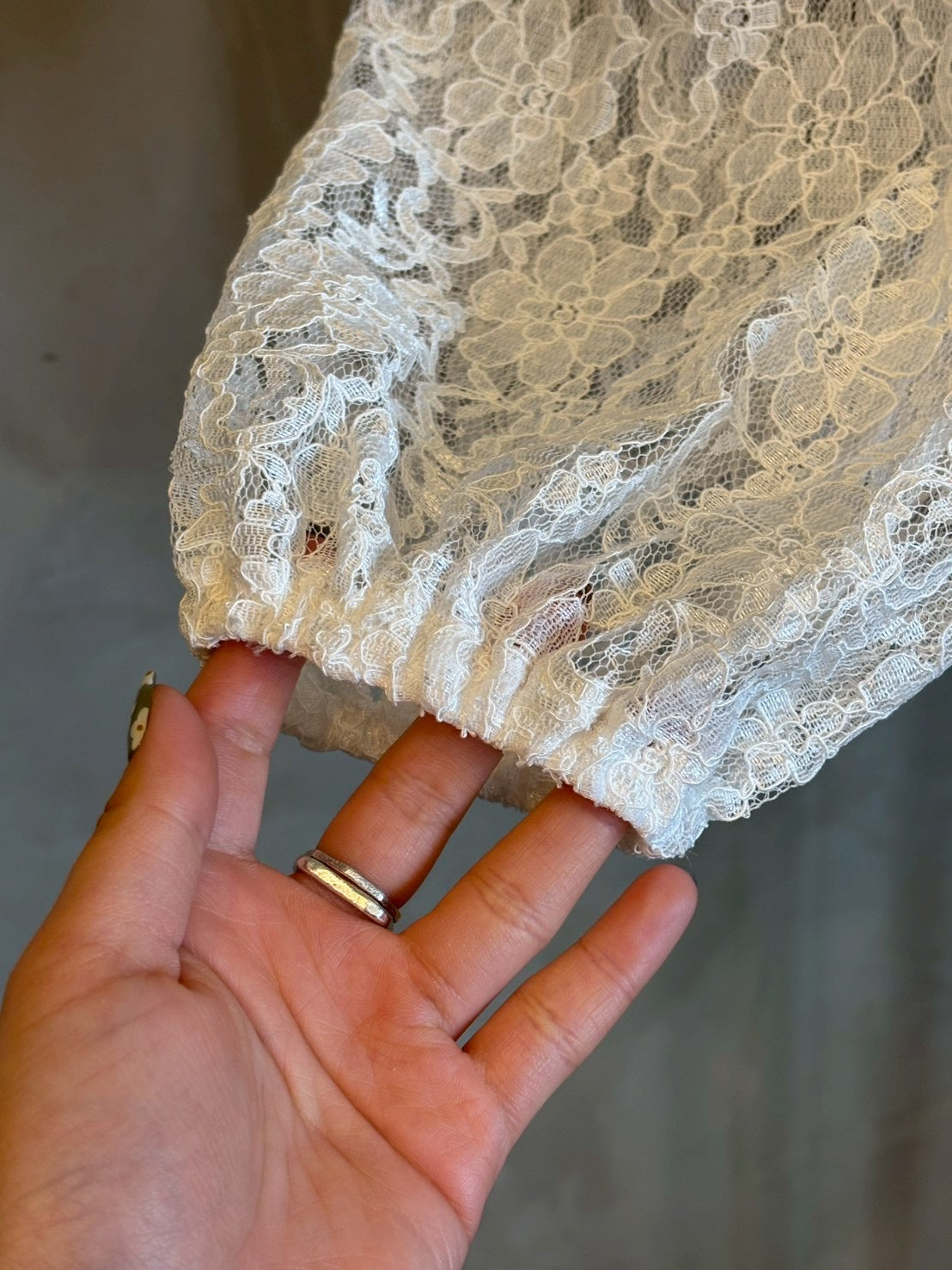 【NOUQUE】レースブラウス