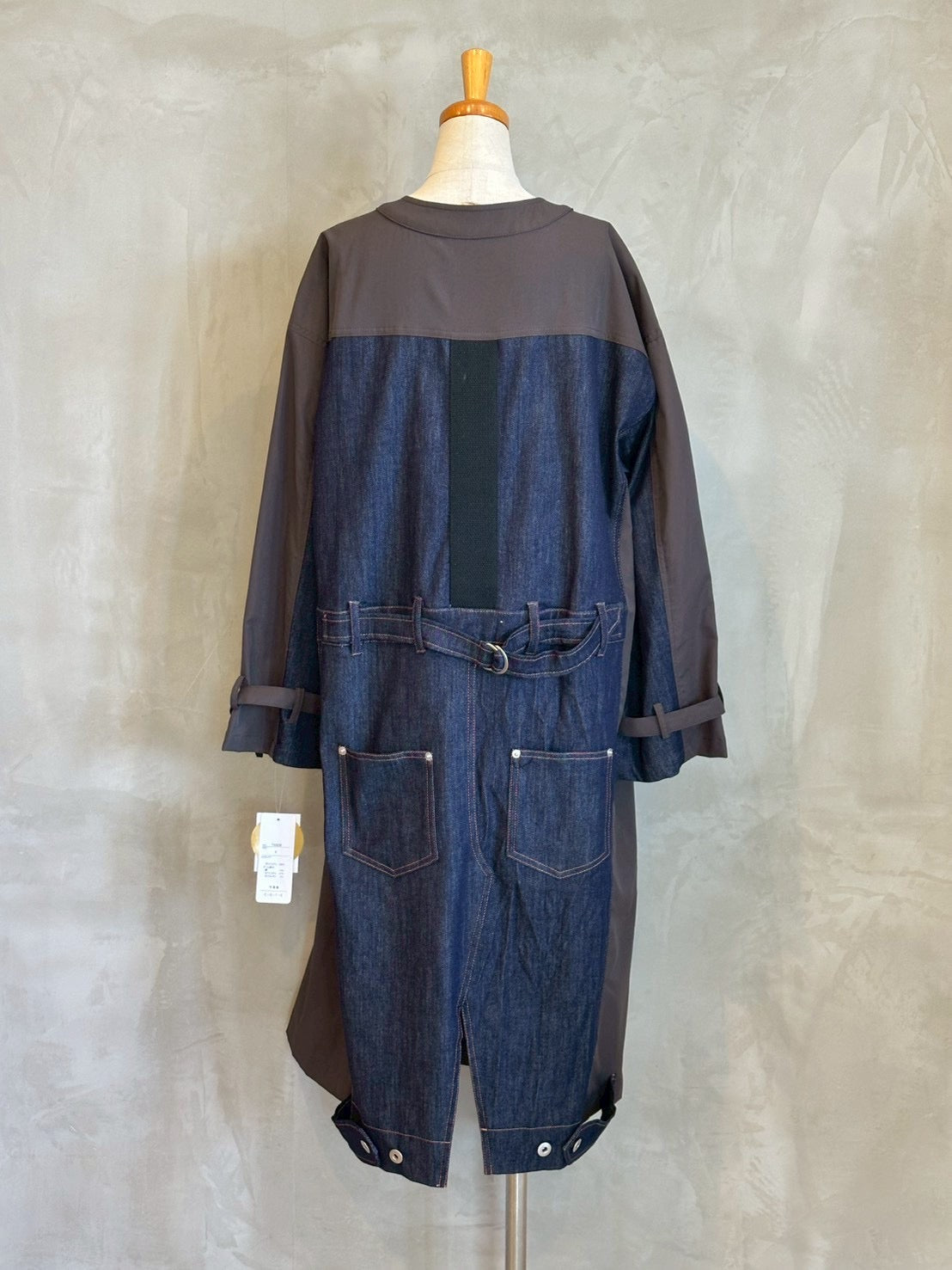 【botanical】デニムデザインコート