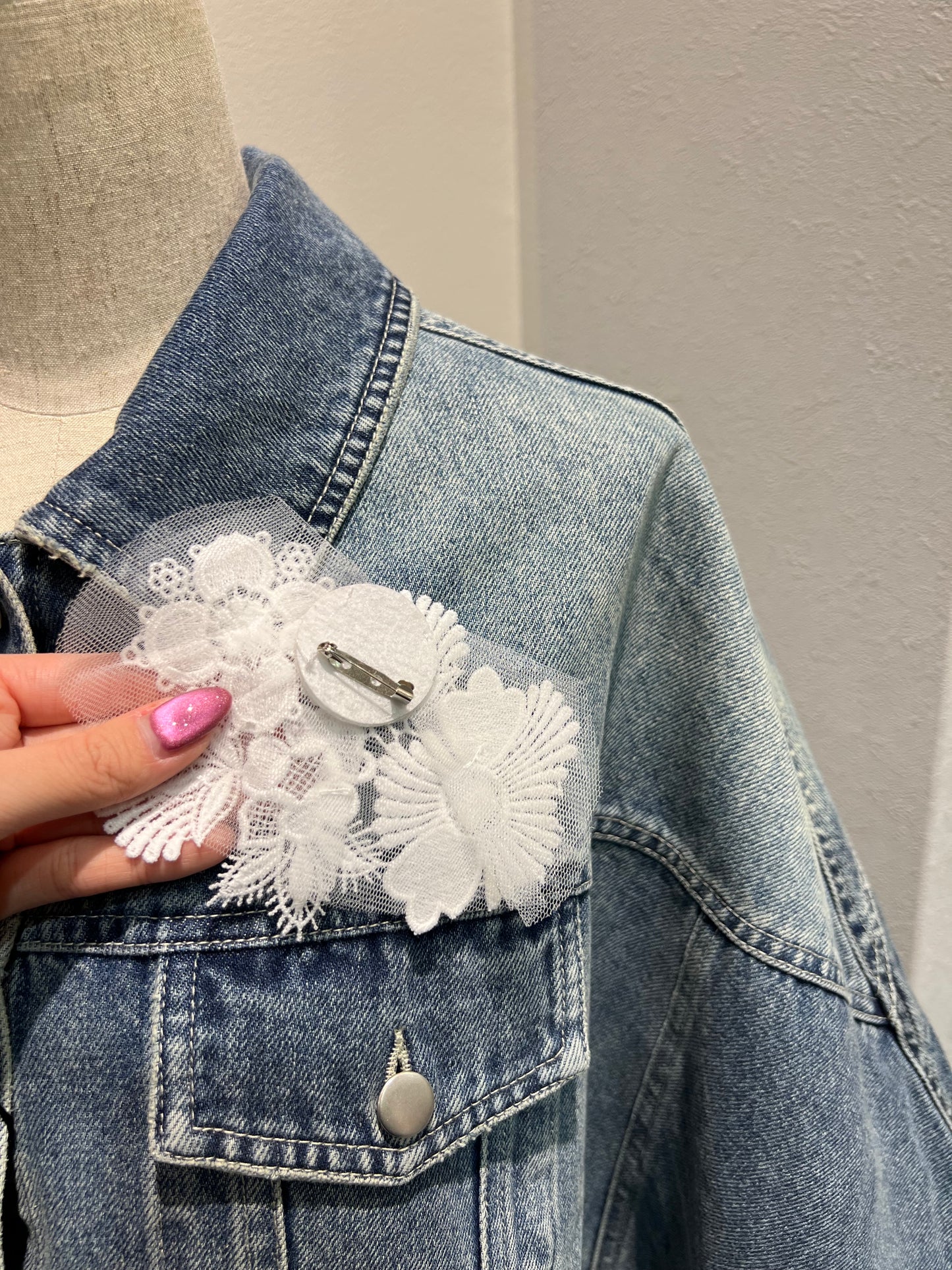 【WILLFULLY】デニムポンチョ