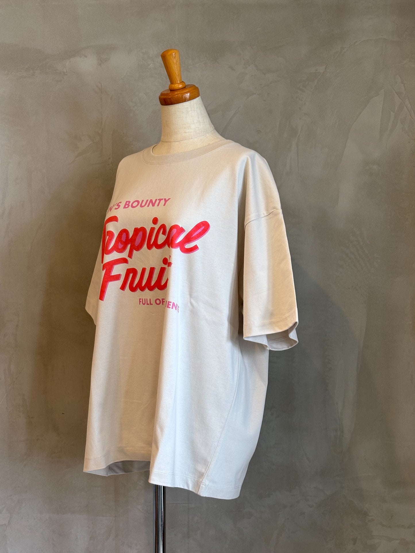 【ALL HOURS】6.5OZ TOROPICAL FRUITS TEE