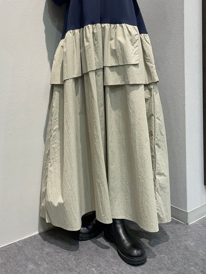 【Mewl】タフタドッキングワンピース