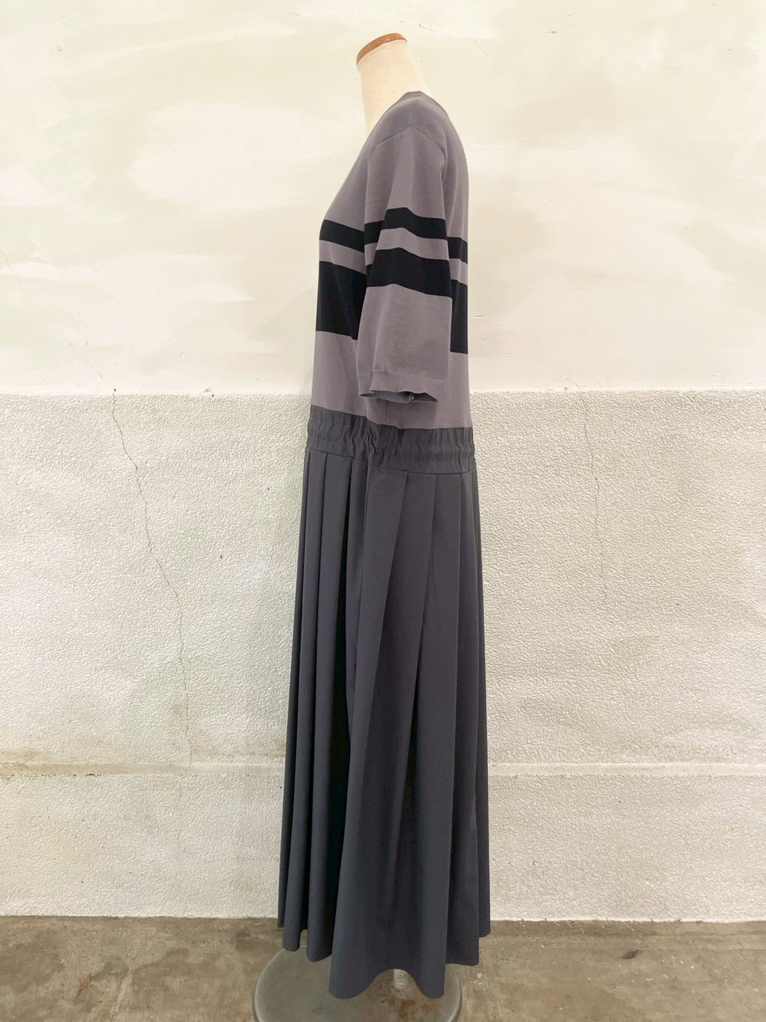 【botanical】プリーツスカートワンピース