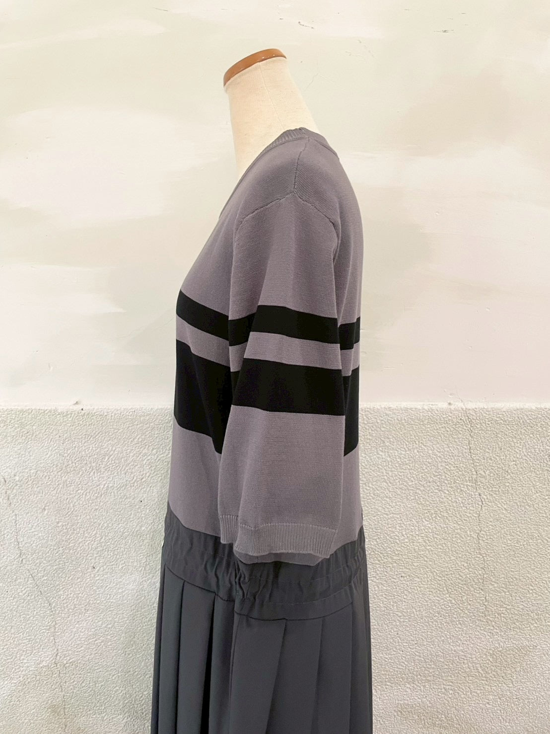 【botanical】プリーツスカートワンピース