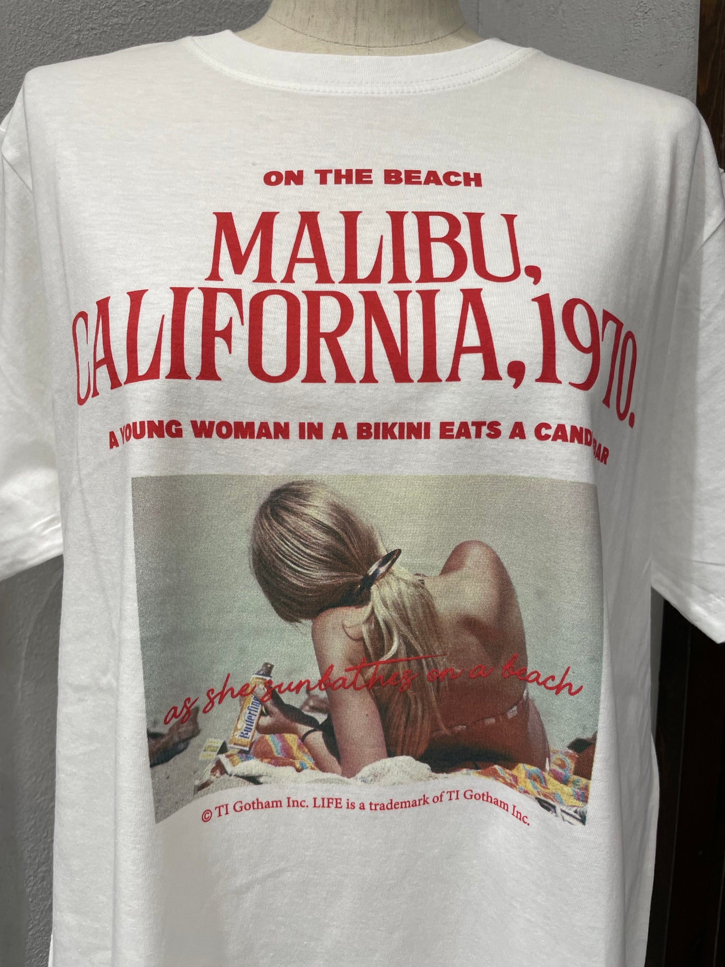 【GOOD ROCK SPPED】Malibu Photo Graphic T-Shirt