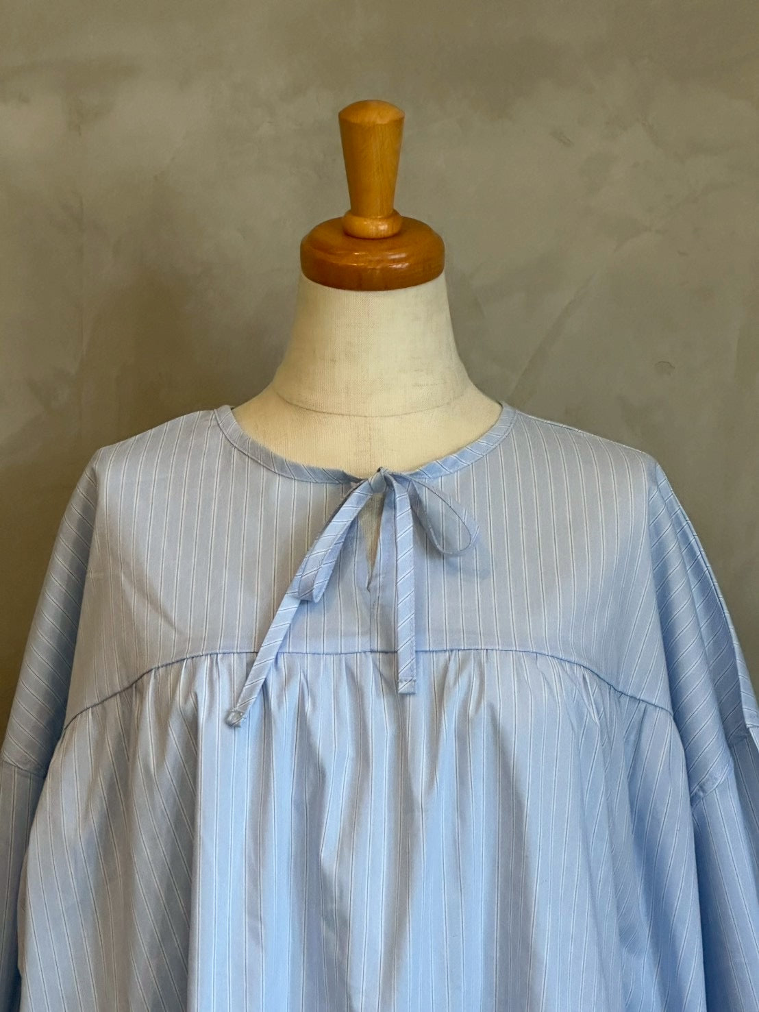 【botanical】ティアードチュニック長袖ブラウス