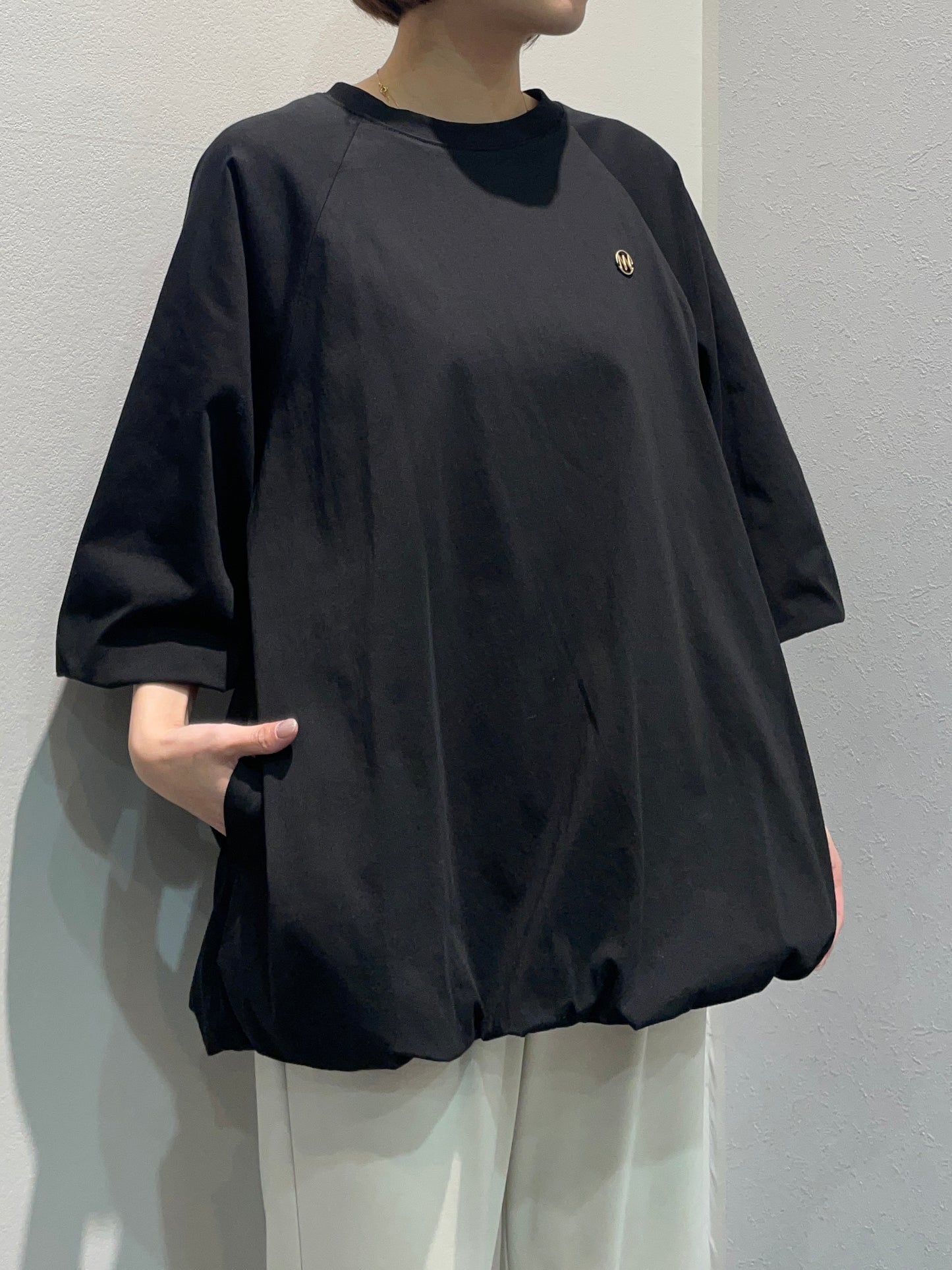 【YENN】バルーンチュニックカットソー