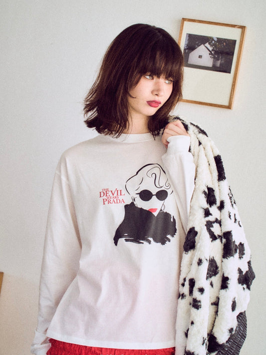 【GOOD ROCK SPPED】The Devil Wears Prada ART LONG SLEEVE T-SHIRT