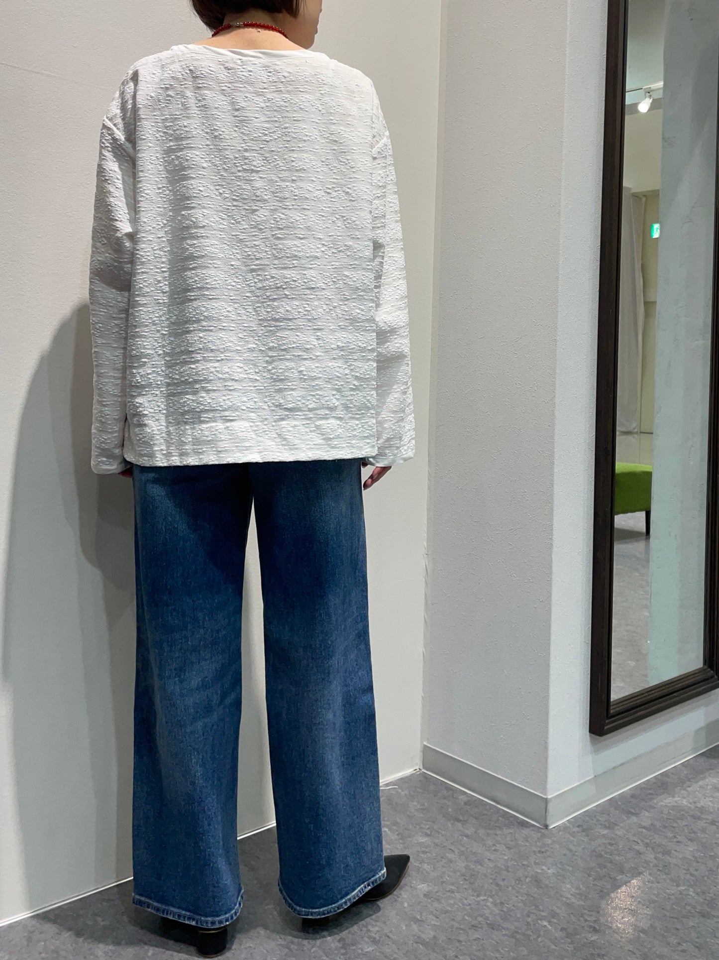 【YENN】ロングＴブラウス