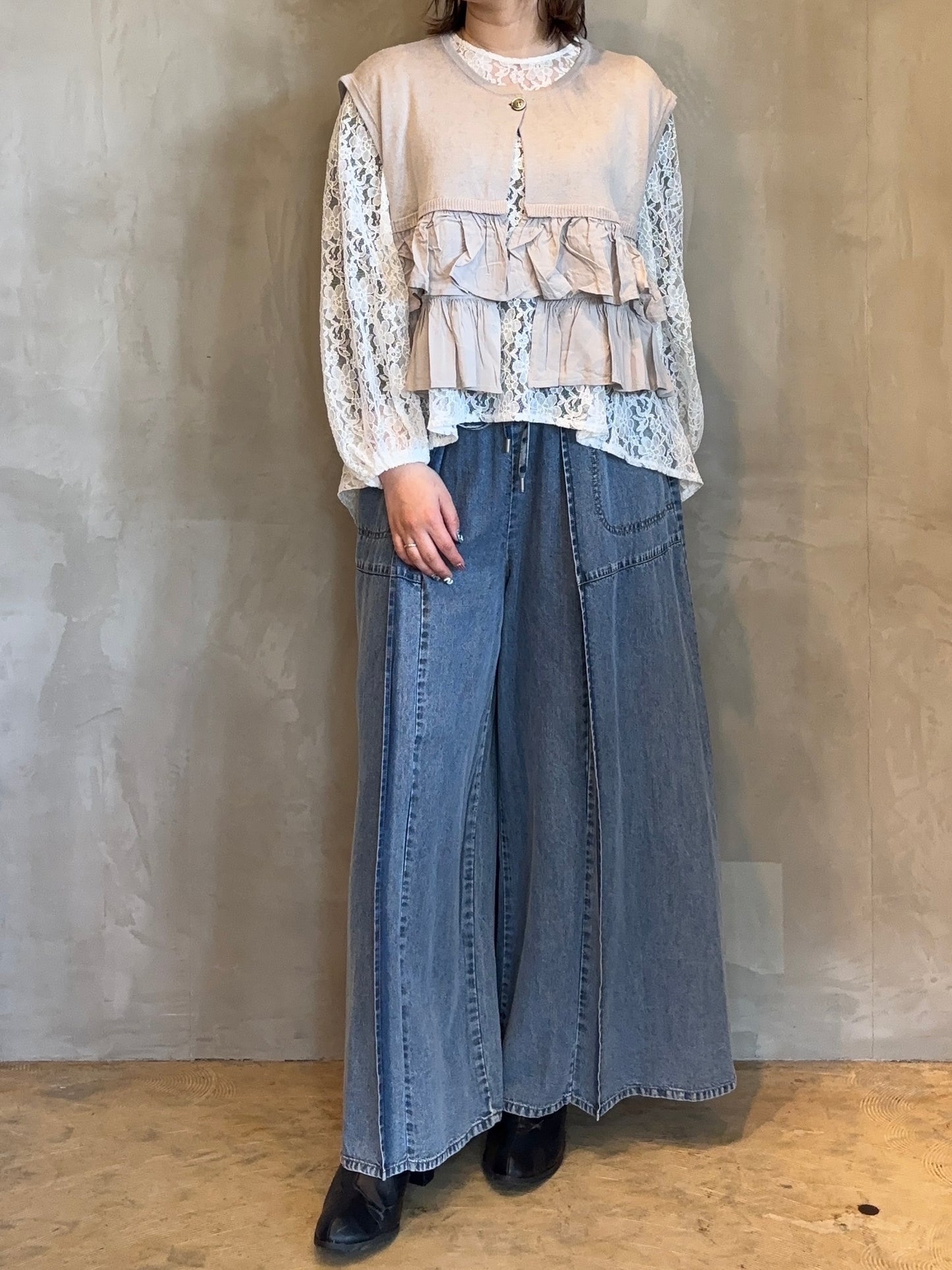 【maomade】リネンコットンカーディガン