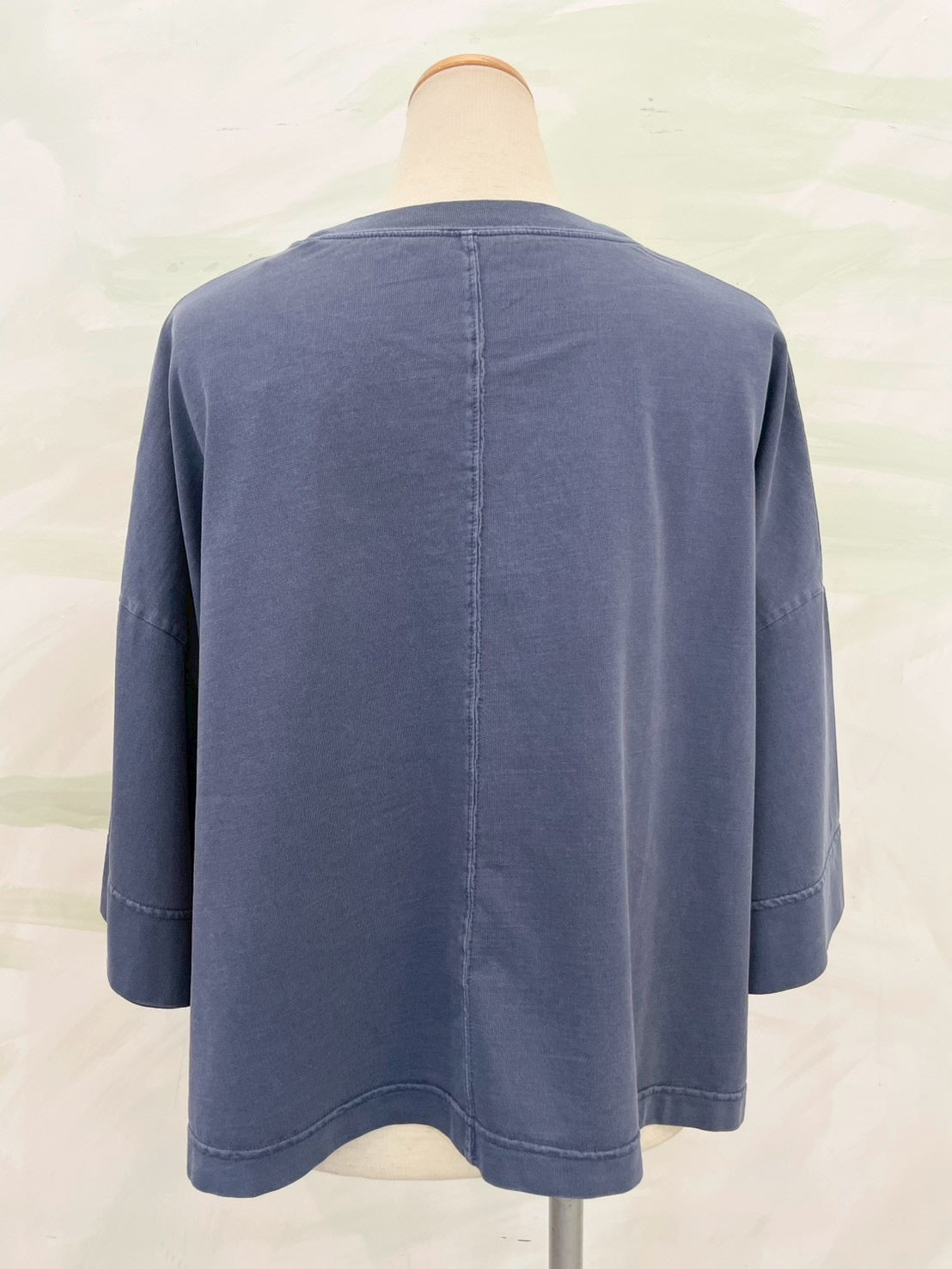 【botanical】ピグメント製品染め オーバーロゴTシャツ