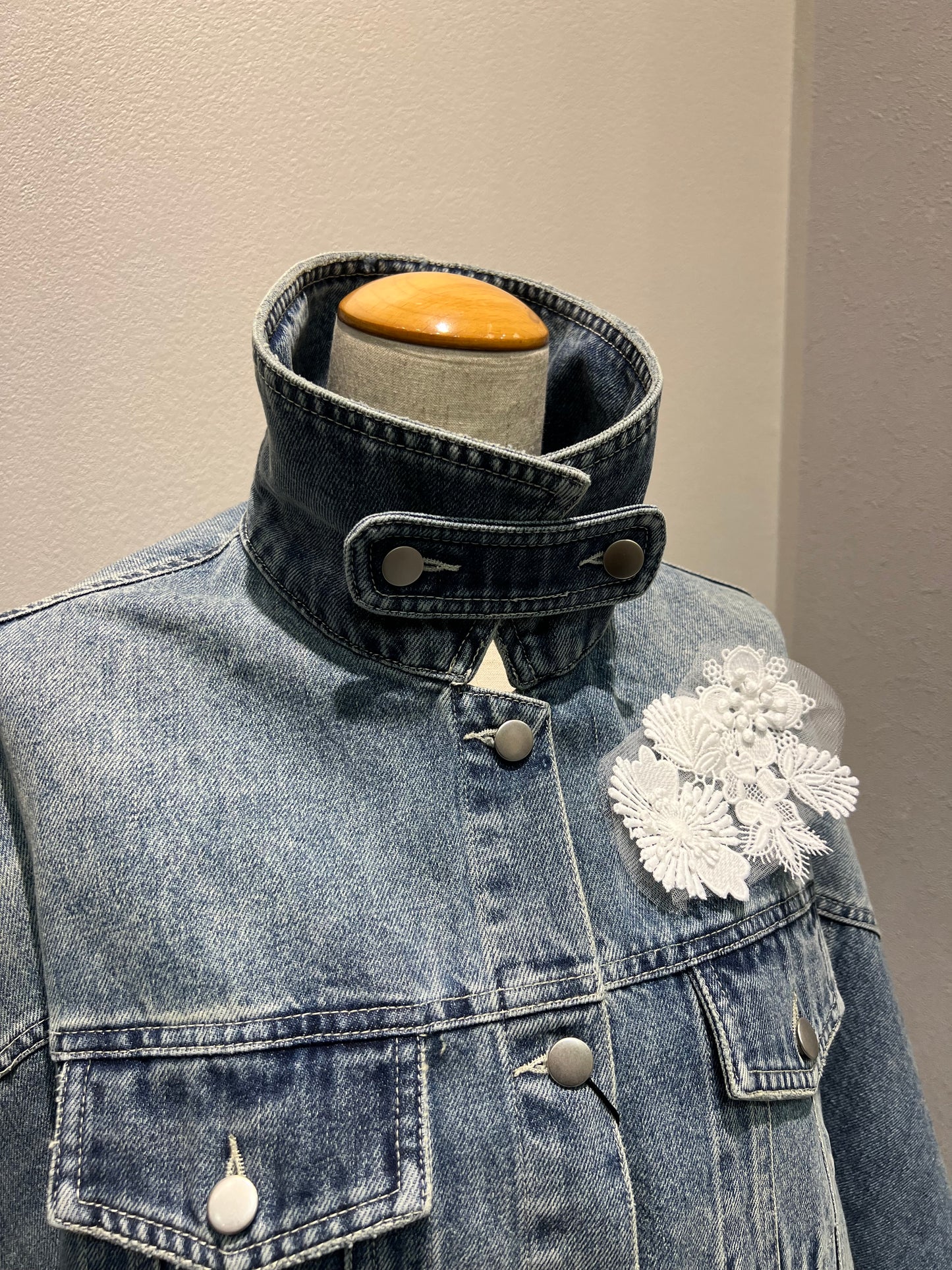 【WILLFULLY】デニムポンチョ