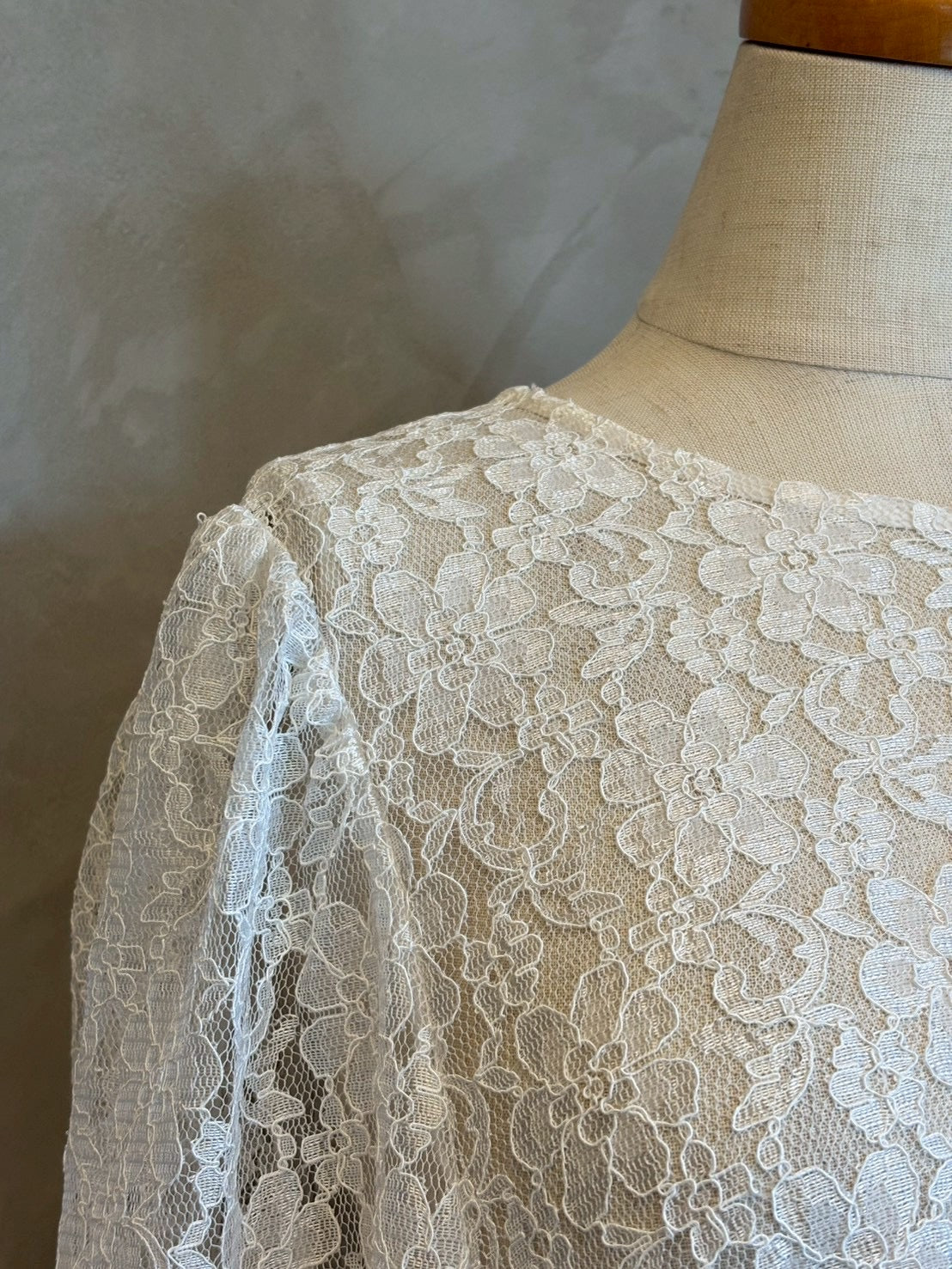 【NOUQUE】レースブラウス