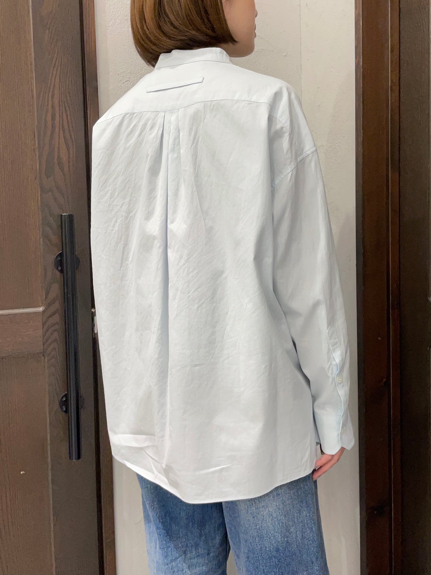 【TICCA】ノーカラーシャツ