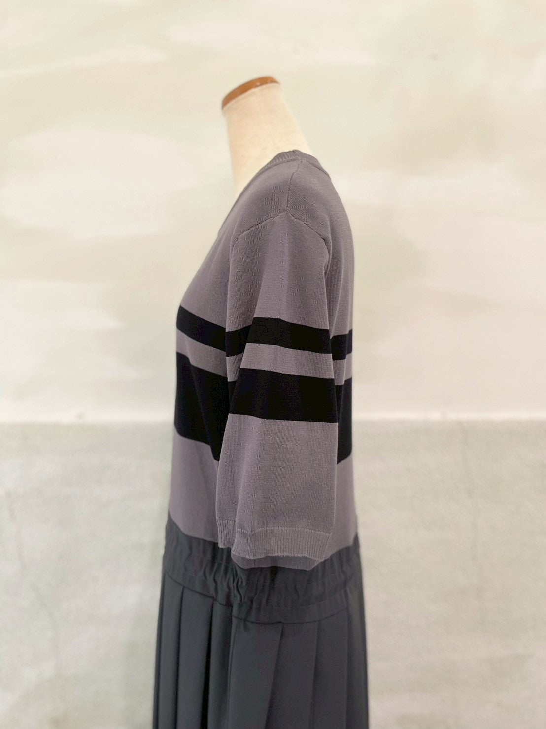 【botanical】プリーツスカートワンピース