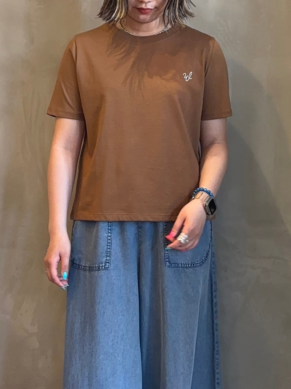 【CYNICAL】ラメロゴ刺繍TEE