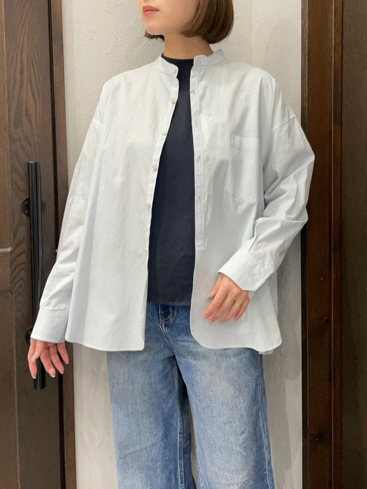 【TICCA】ノーカラーシャツ