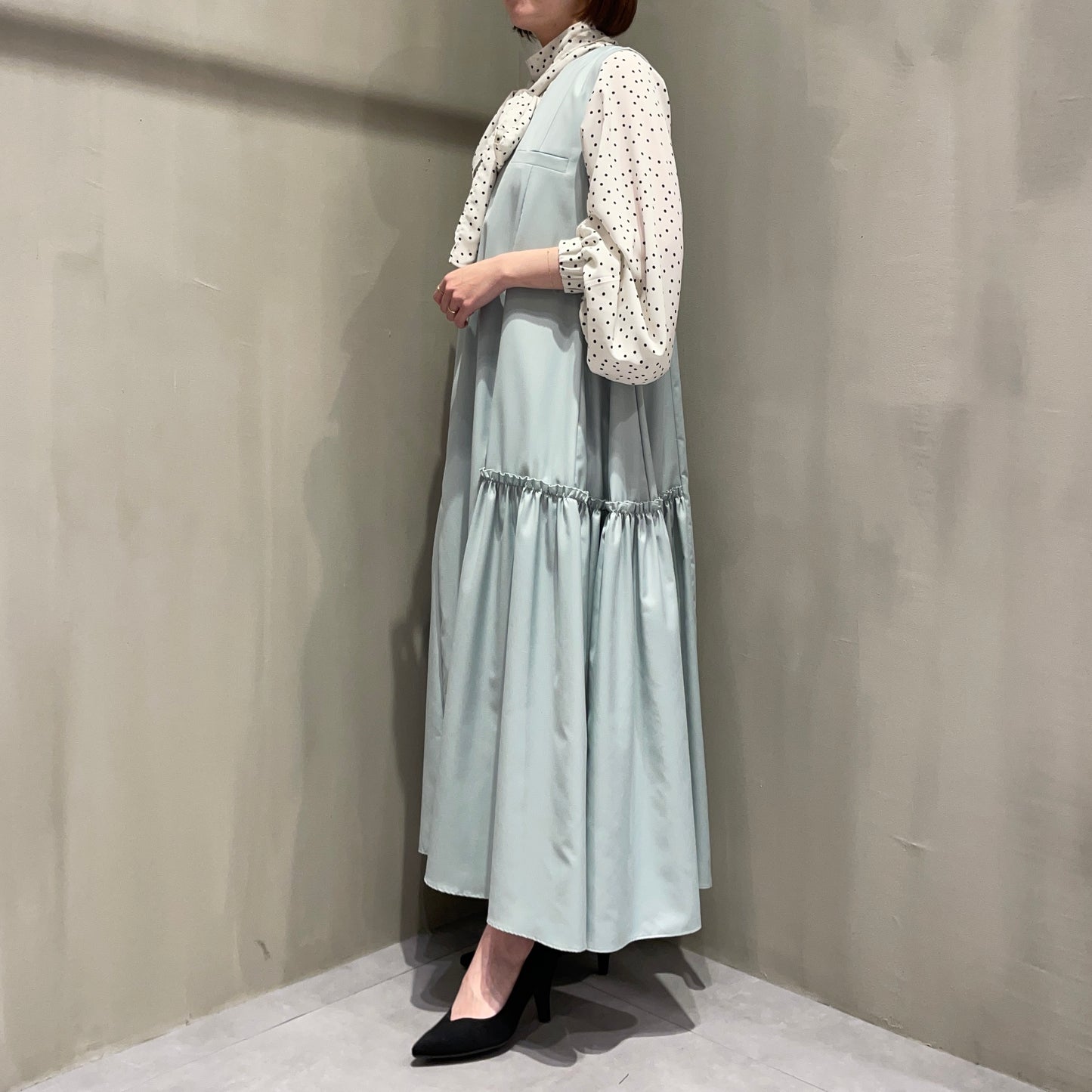 【anana】ボリュームジャンパースカート