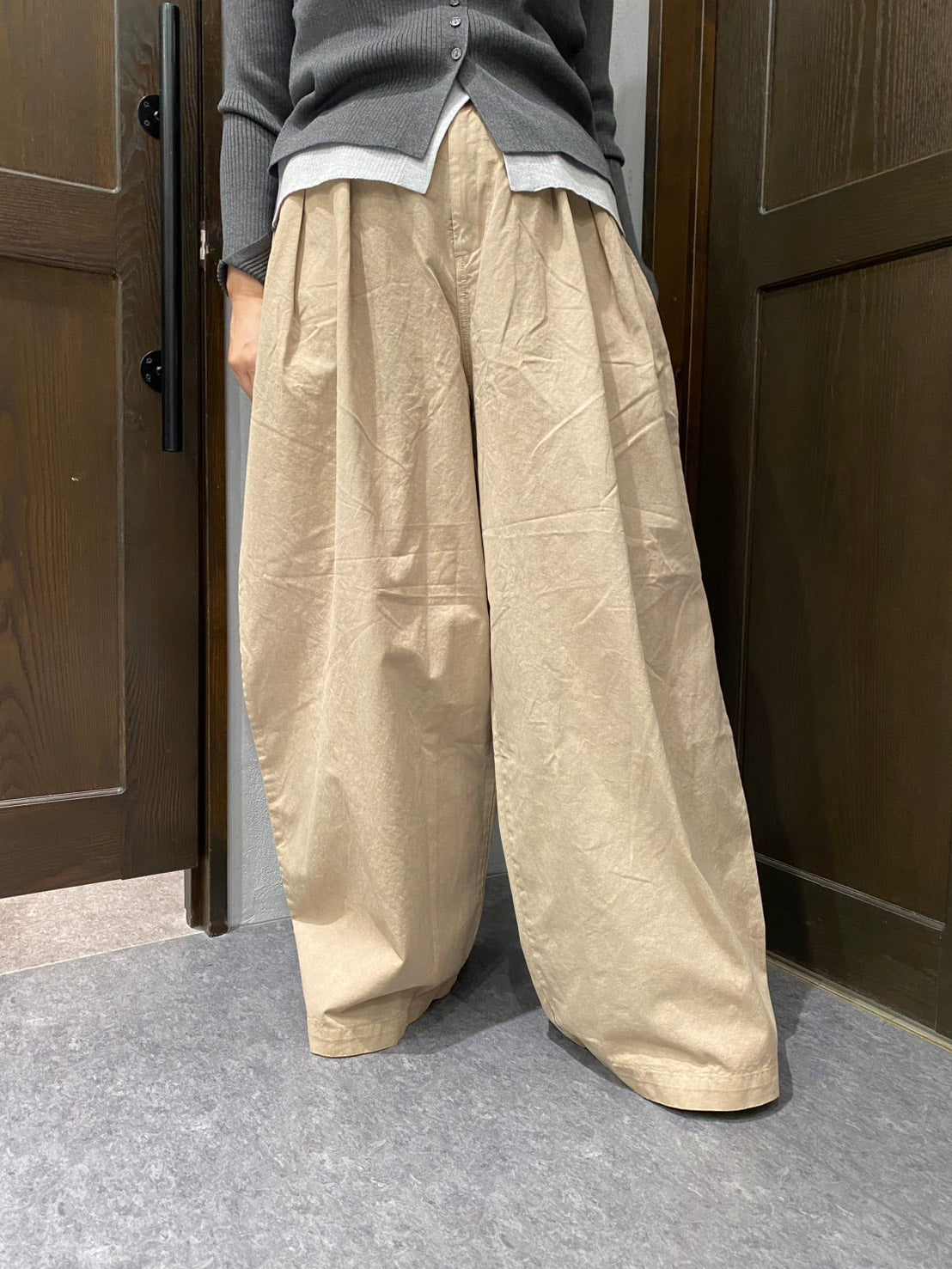 【CLOTHACROSS】BIG CHINO PANTS
