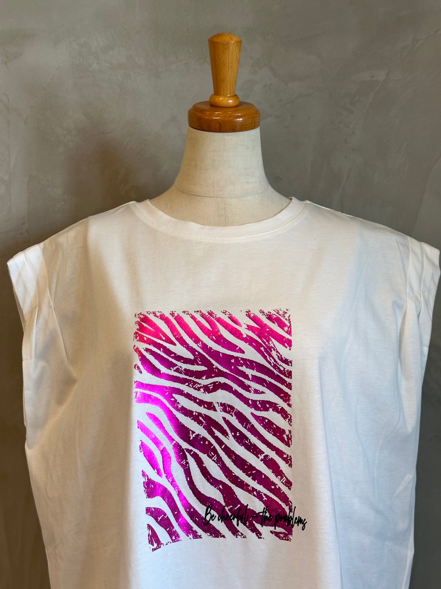 【NOUQUE】箔プリントボックスTEE