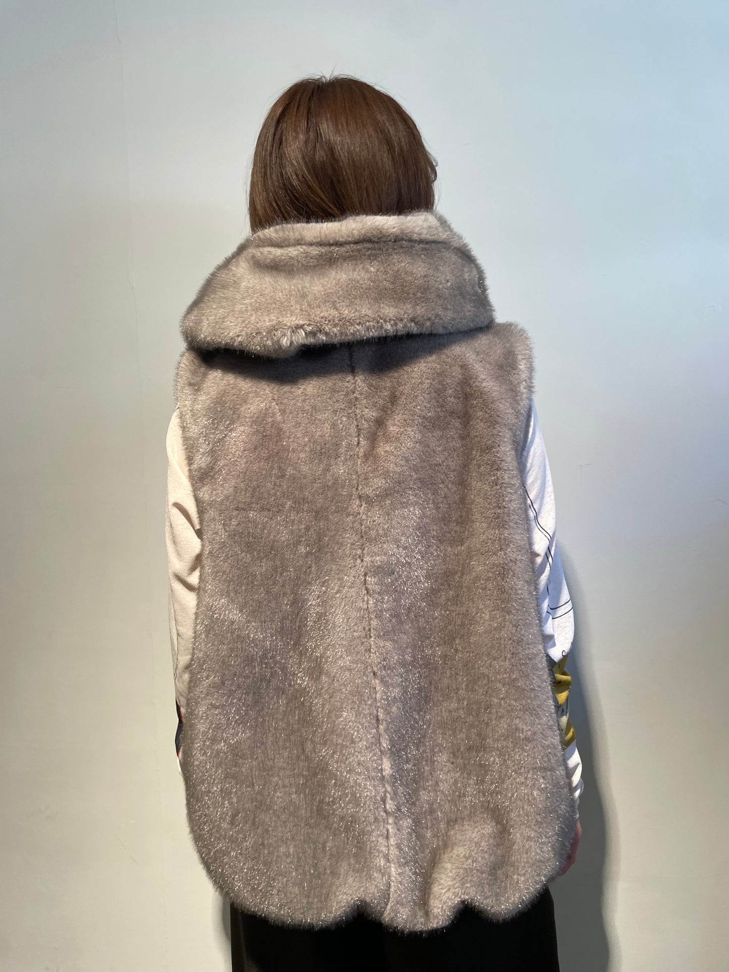 【予約商品】Eimee Law/ミンクファーフーディベスト