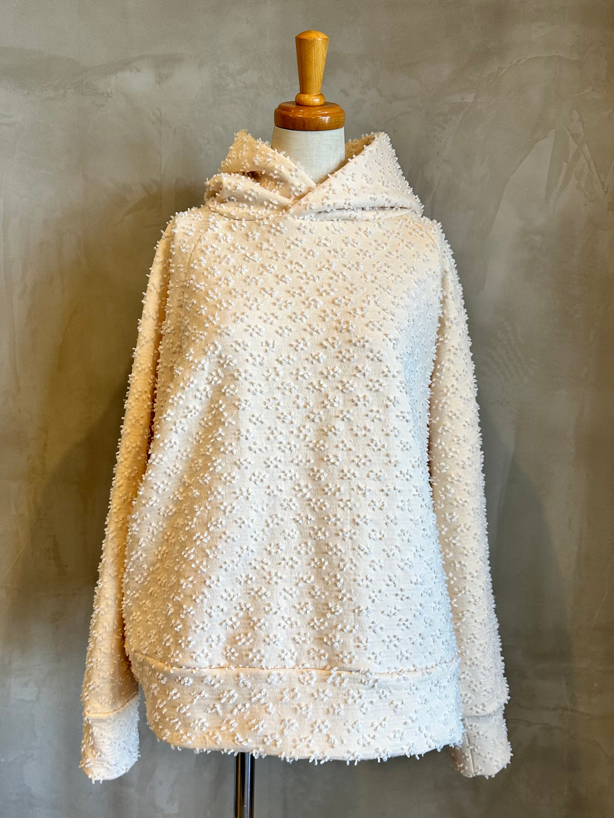 【maomade】ポップコーン刺繍パーカー