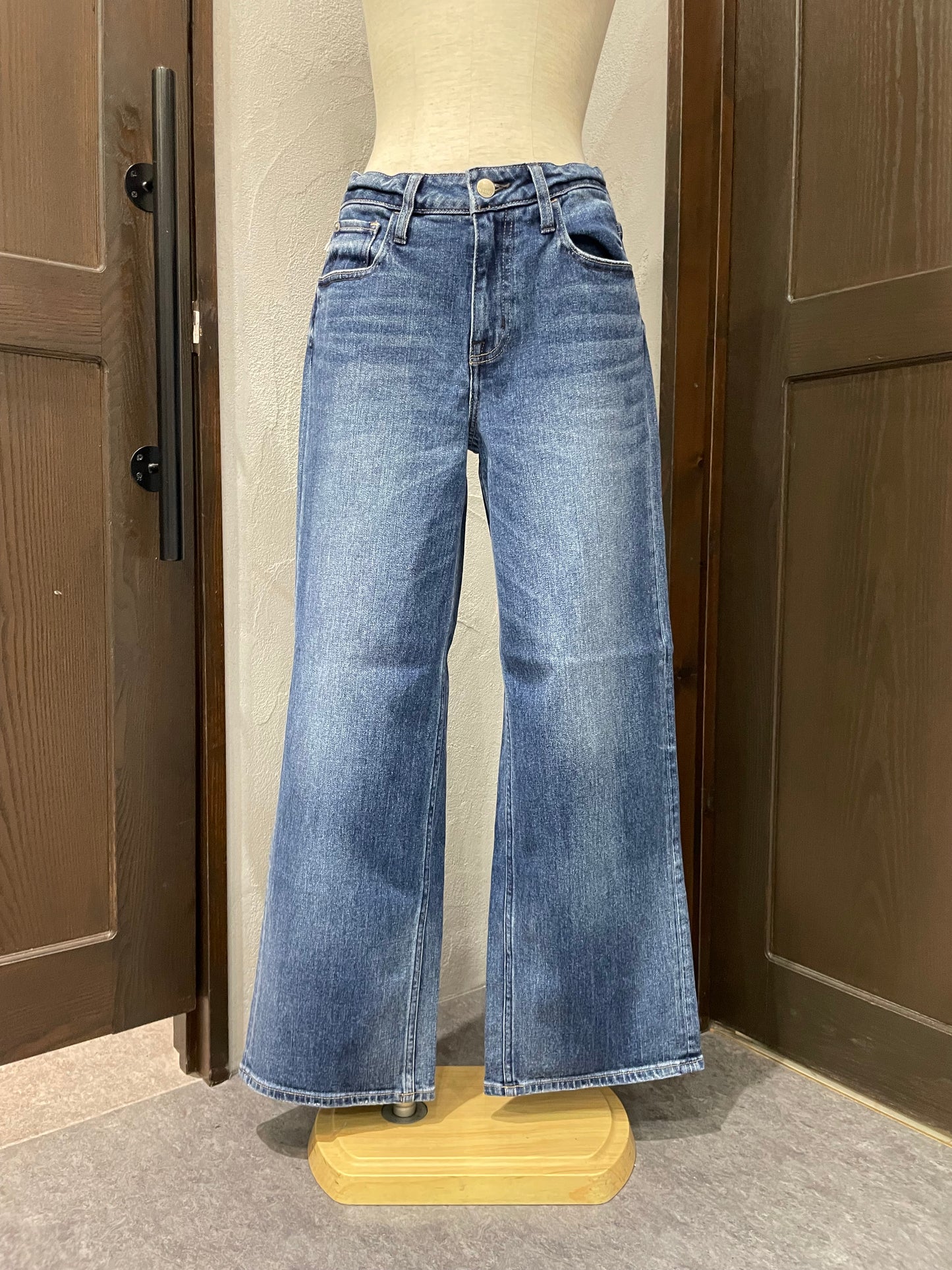 【Healthy denim】ピンクペッパーミッドライズ