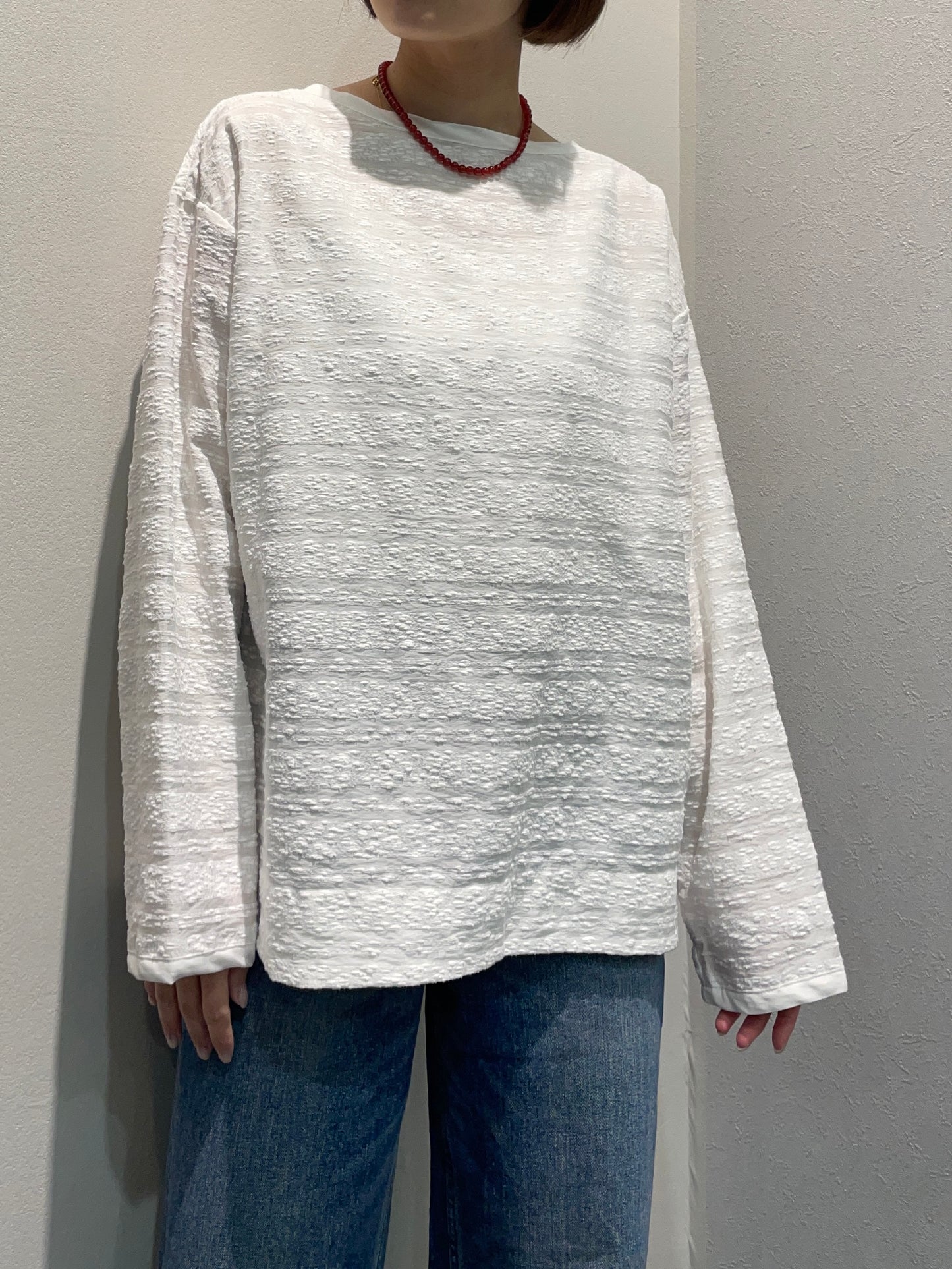 【YENN】ロングＴブラウス