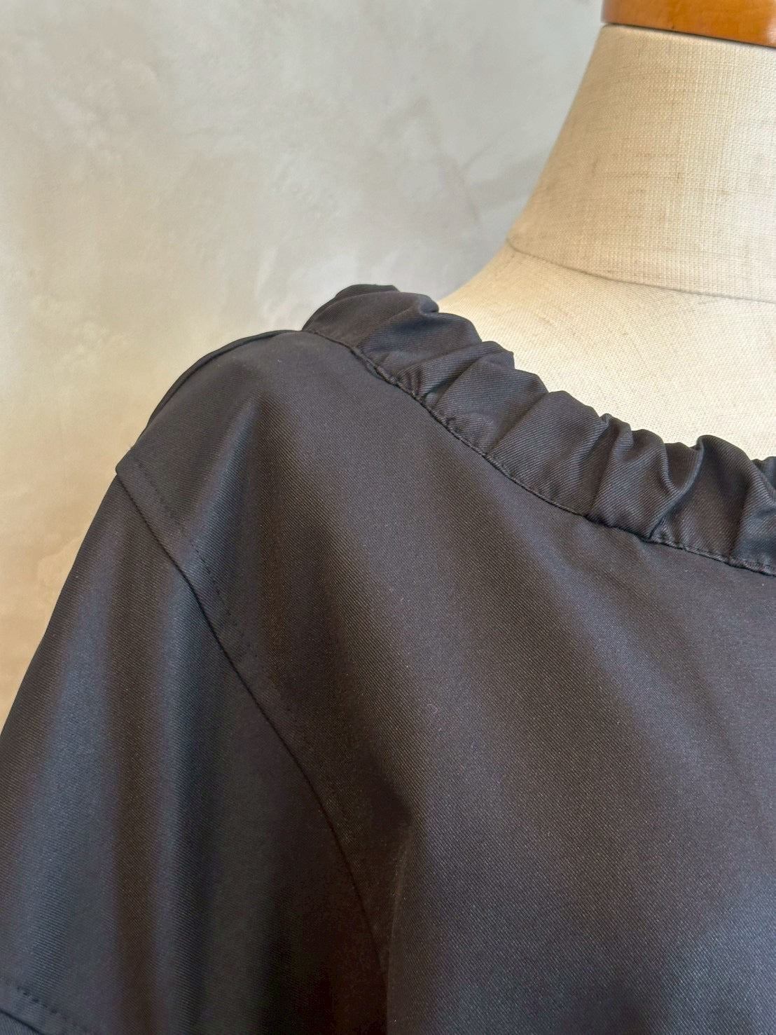 【botanical】ギャザーネックブルゾン