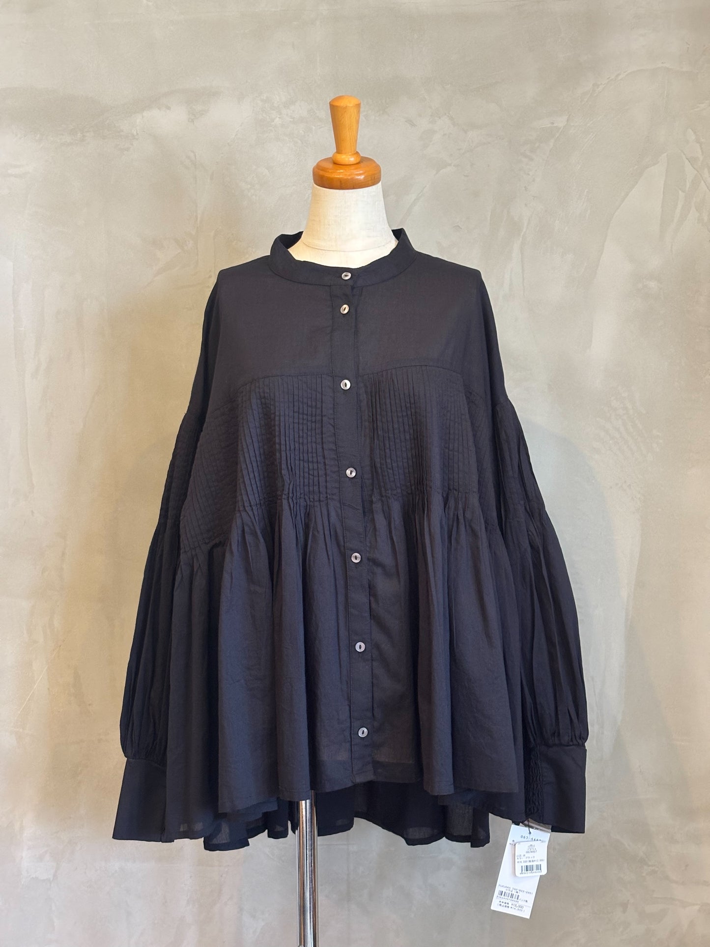 【B-chad】ピンタックブラウス