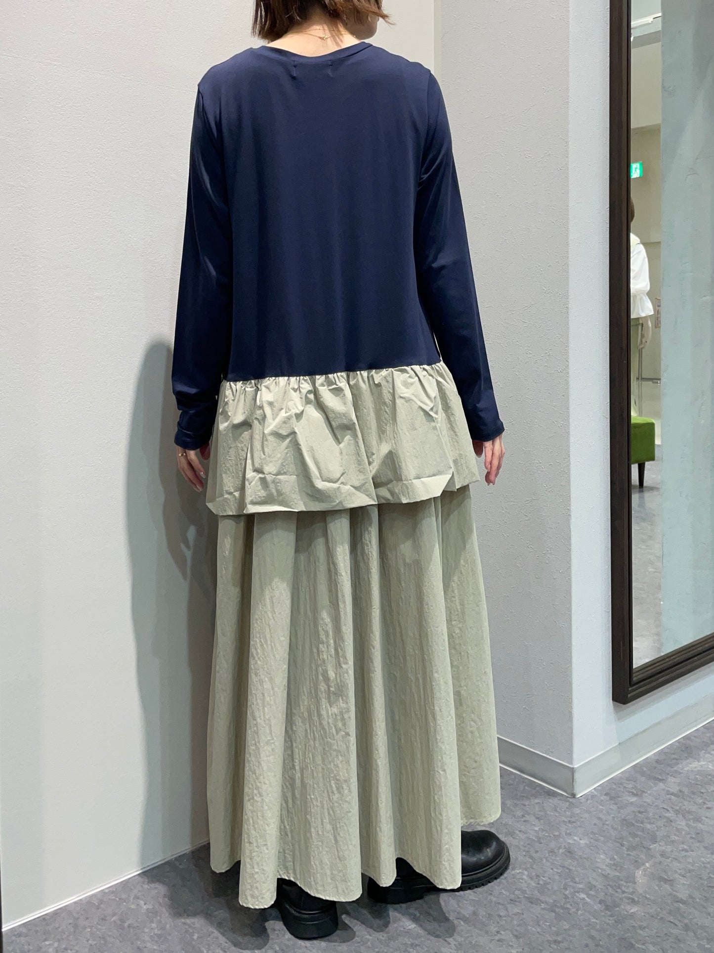 【Mewl】タフタドッキングワンピース