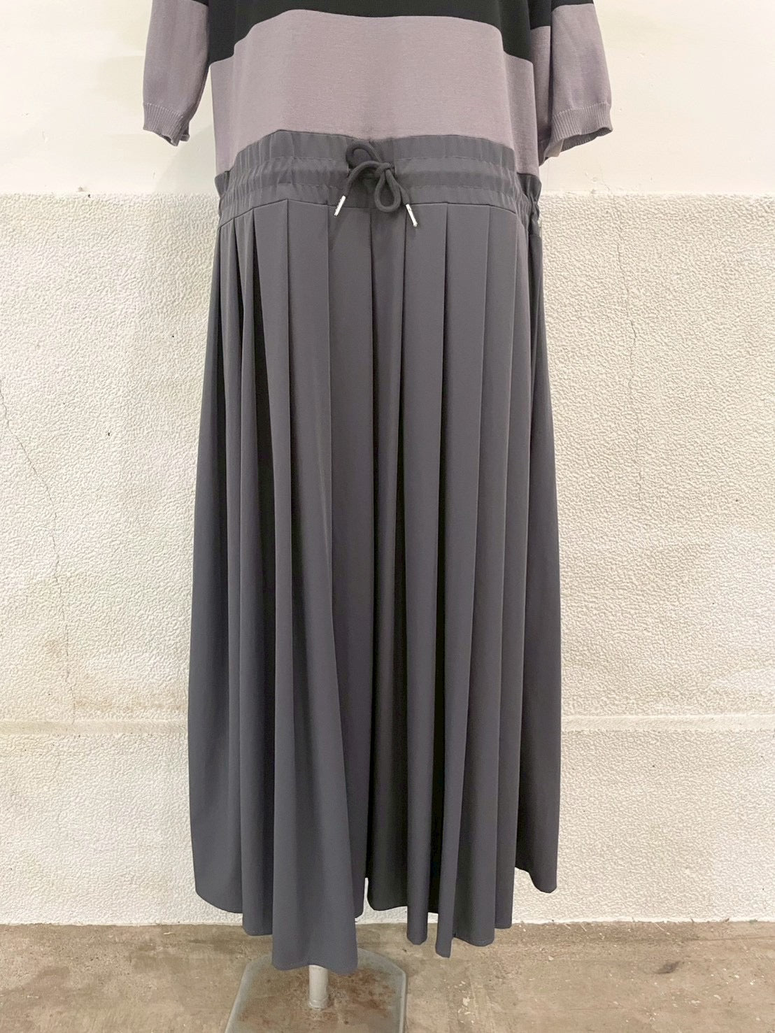 【botanical】プリーツスカートワンピース