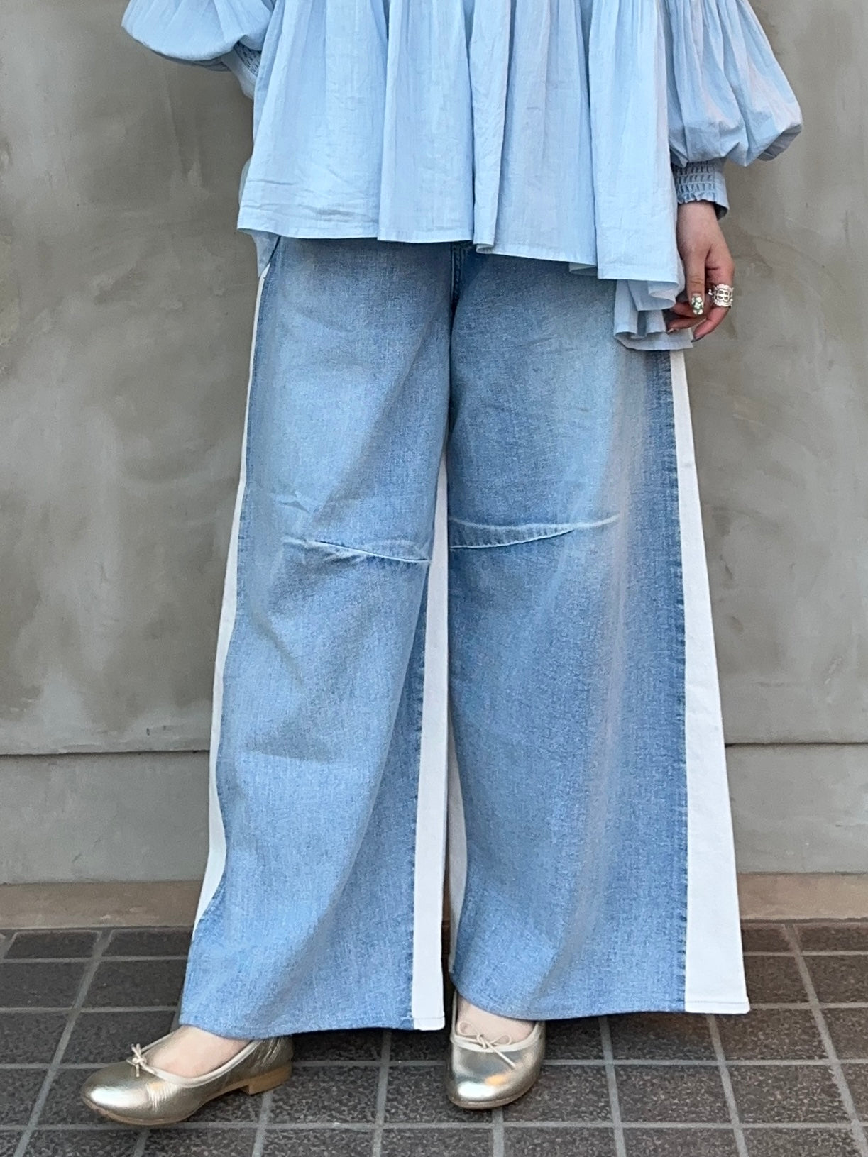 【ANTGAUGE】Wベルトジーンズ