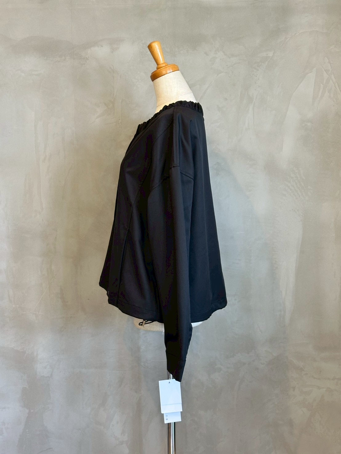 【botanical】ギャザーネックブルゾン