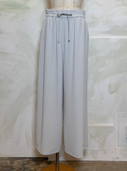 【Dignite collier】ジョーゼットワイドパンツ