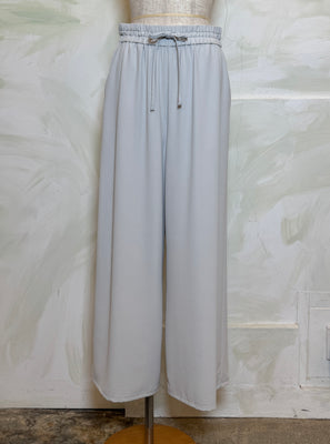 【Dignite collier】ジョーゼットワイドパンツ