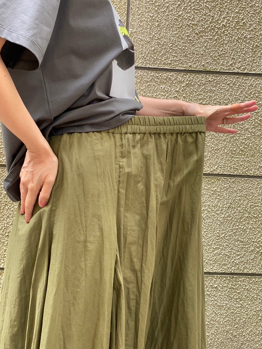 【NOUQUE】エアリーボリューム フレアスカート