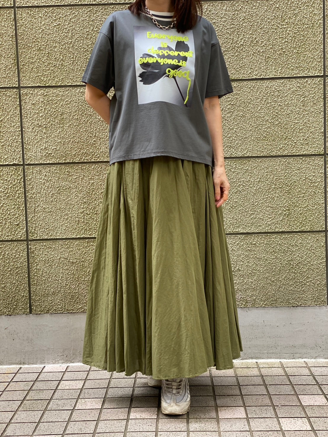 【NOUQUE】エアリーボリューム フレアスカート