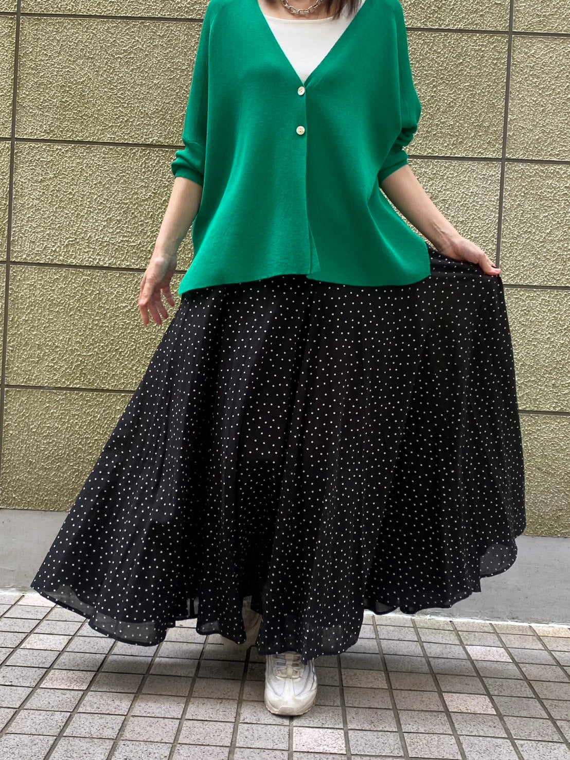 【NOUQUE】エアリーボリューム フレアスカート