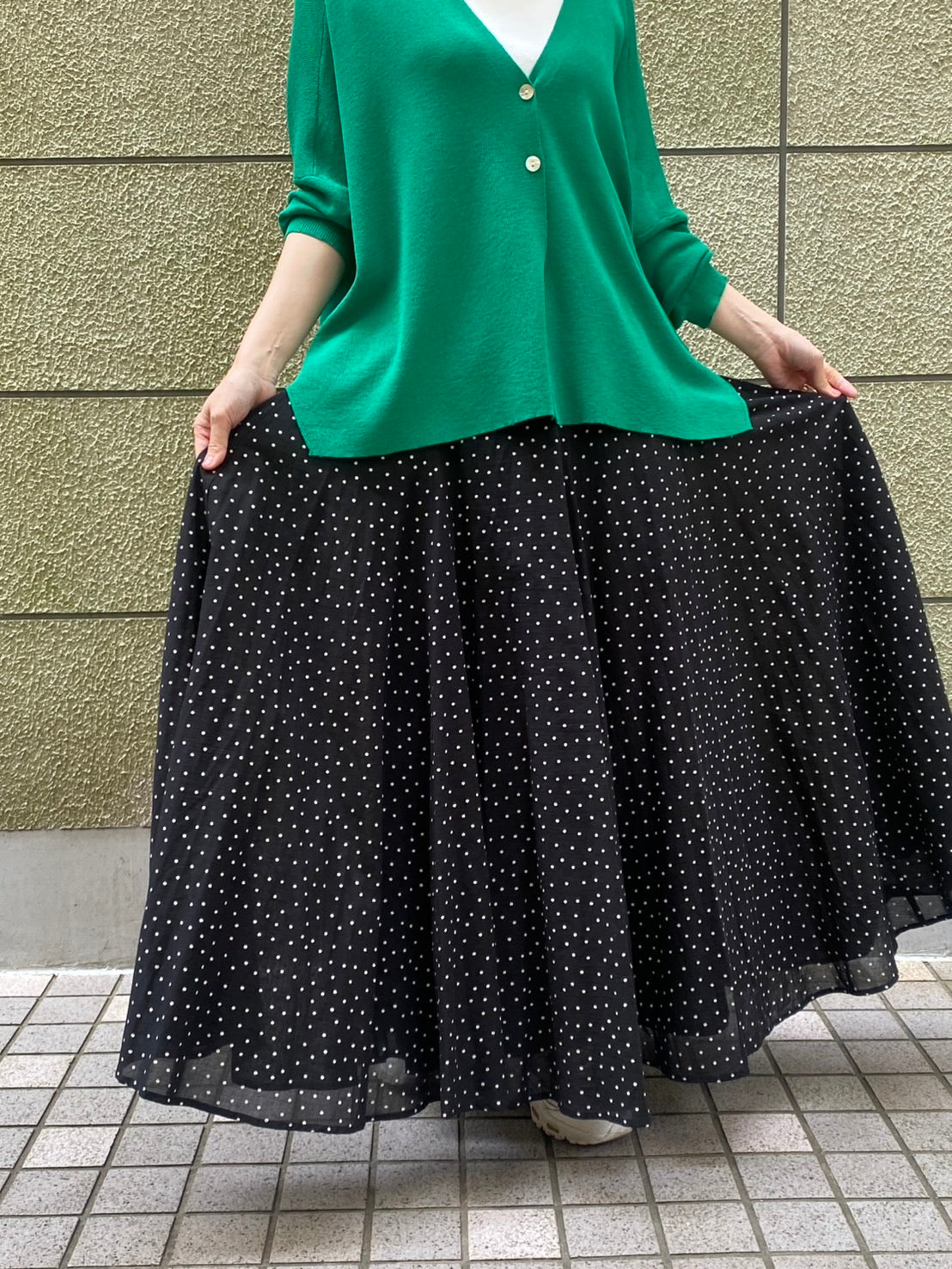 【NOUQUE】エアリーボリューム フレアスカート