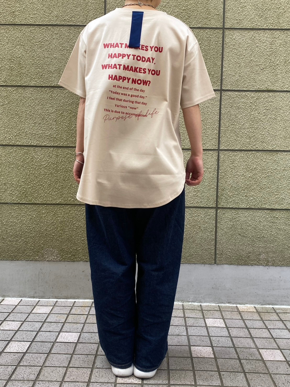 【NUS】ZOCCONポンチ バックロゴテープロンT