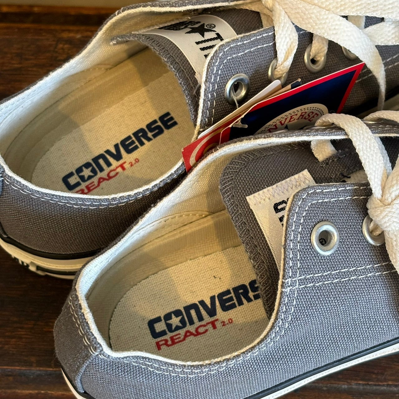 【converse】ALLSTAR REACT OX GRAY