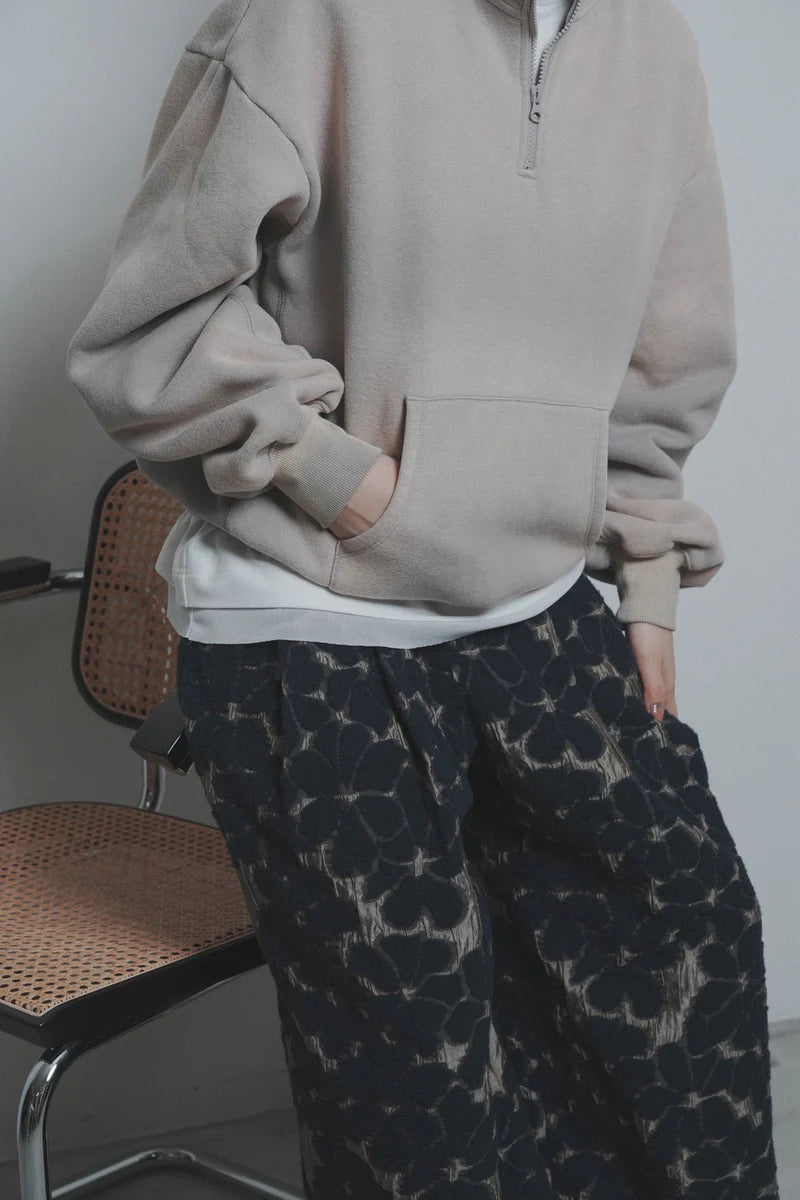 【予約商品】CYAN tokyo/ハンドスプレーZIPスウェット