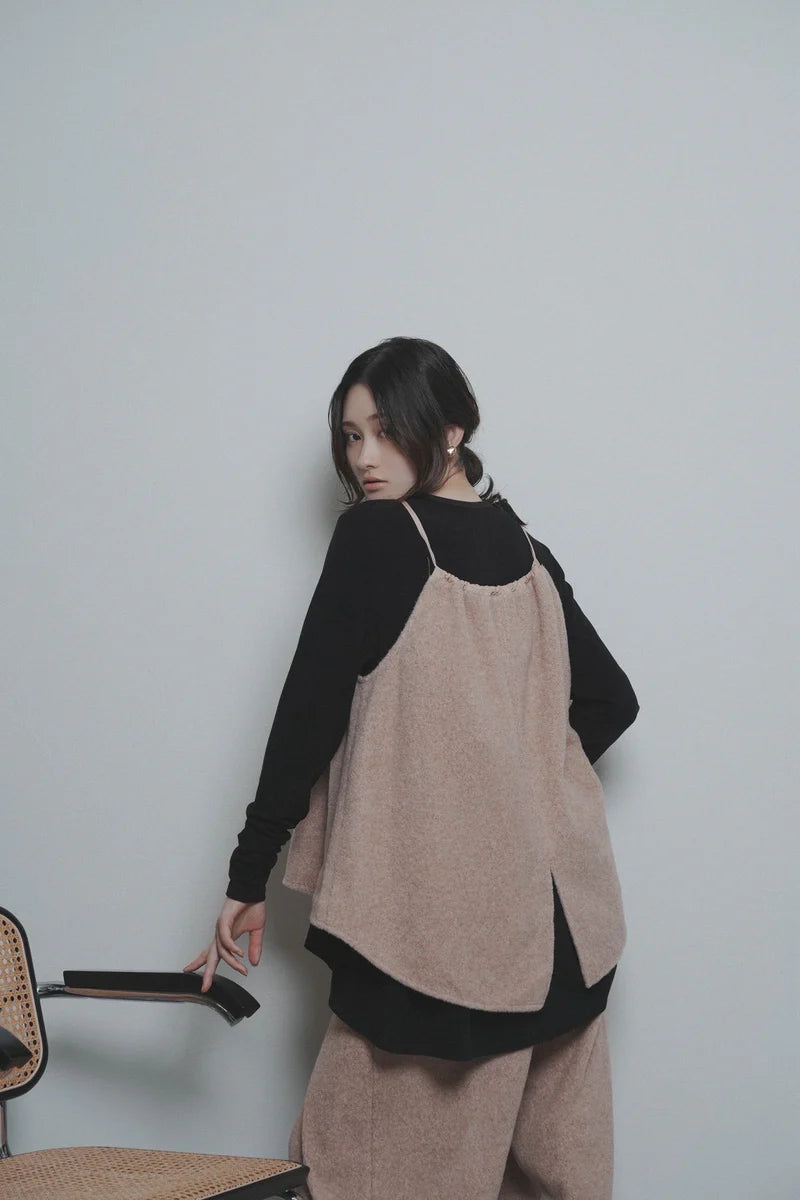 【予約商品】CYAN tokyo/スライバーギャザーキャミ